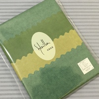 シビラ 掛布団カバー シングルロング サイズ 150Ⅹ210㎝ 綿100％ 日本製 ◆ アルガ・グリーン 