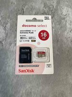 【新品未使用】SanDisk microSDXC Extreme PLUS 16GB