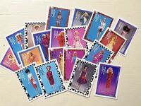 【匿名配送】1990年 当時もの バービー ヴィンテージトレーディングカード & コレクターポスター セット(トレカ Barbie マテル 初版 年代物