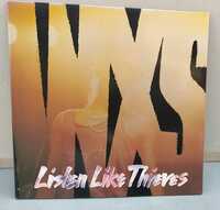 中古 12LP レコード 邦盤 / P-13159 / INXS イン・エクセス Listen Like Thieves / 折りたたみジャケ