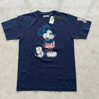 H.R.MARKET ミッキーマウス コラボTシャツ ハリウッドランチマーケット Disney 半袖Tシャツ ハリラン ディズニー 新品未使用 タグ付き