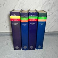 英英辞典 A SUPPLEMENT TO THE OXFORD ENGLISH DICTIONARY（OED) 全4巻セット オックスフォード英語大辞典 1986年 中古現状品 240503M13