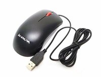 【vaps_2】[中古]Lenovo USB 光学式マウス 黒 M-U0025-O 送込