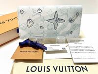 【RFID確認済】【未使用級】RFID ルイヴィトン　Louis Vuitton　ポルトフォイユ ブラザ モノグラム アクアガーデン 二つ折り 長財布