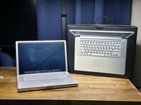 Apple PowerBook G4 M9677J/A1106 〈15インチ/1.67GHz/メモリ2GB/HDD80GB/SuperDrive/Wi-Fi〉 Classic環境