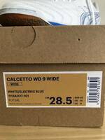 asics CALCETTO WD9 WIDE アシックス　カルチェット　フットサルシューズ　28.5cm