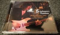 【新品未開封：送料無料】RITCHIE BLACKMORE'S RAINBOW - HOLLYWOOD 1997 1ST NIGHT (プレス2CD) Deep Purple レインボー ライブ
