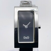 【58704】D&G　レディース腕時計　SS　革　QZ