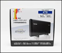 新品未開封 東芝 レグザ純正 USB ハードディスク 4TB THD-400V3 24時間連続録画対応 TOSHIBA REGZA HDD