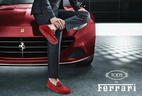 12万新品◆6=25cm◆TOD'S for Ferrari◆トッズ×フェラーリコラボ ドライビングシューズGOMMINI 1円