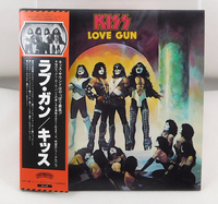 帯付き 紙ジャケ 2SHM-CD「KISS キッス/ラヴ・ガン デラックス・エディション LOVE GUN」UICY-76953-4 初回生産限定 リマスター