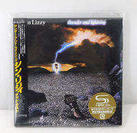 帯付 紙ジャケ 2SHM-CD[シン・リジィ Thin Lizzy/サンダー・アンド・ライトニング デラックスエディション Thunder and Lightning]初回限定