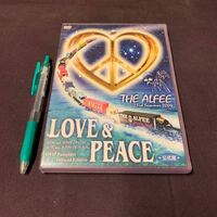 【LOVE & PEACE 公式版】　THE ALFEE 23rd summer 2004アルフィー DVDPamphlet Official Edition 未開封 DVD
