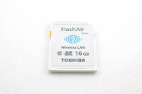 PP032 動作品 フォーマット済 フラッシュエアー FlashAir W-02 16GB 東芝 TOSHIBA メモリーカード クリックポスト