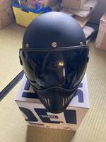 SHOEI EX-ZERO サイズL マッドブラック　シールドゴーグル付き ヘルメット　