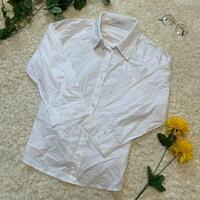 【美品】EGOIST エゴイスト　トップス　白シャツ　ブラウス　襟付きシャツ