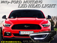 １セットのみ　【正規品】2015ｙ～　フォード　マスタング　ファイバーLED　　LEDヘッドライト　正規ディーラー専用　エコブースト　