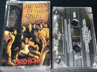 Skid Row / Slave To The Grind 輸入カセットテープ　難あり