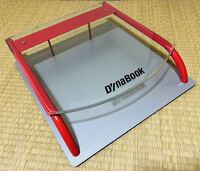 東芝 TOSHIBA DynaBook ダイナブック パソコン 置き台 非売品 販売促進 ディスプレイ ラック　PCスタンド　中古品