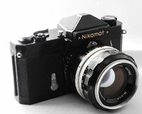 【中古美品】 Nikomat FTN Black/非Ai NIKKOR-S Auto 50mm F1.4 Y249205