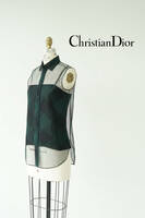 Christian Dior クリスチャン ディオール クリスチャン ディオール シースルーシャツ トップス size F34 0514242