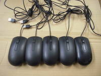 動作品　 DELL 　USB光学式マウス　 MS116 　5個セット　　（7）