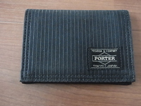 PORTER DRAWING CARD CASE ポーター ドローイング カードケース