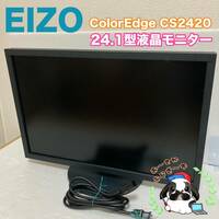  EIZO ColorEdge CS2420 24.1型液晶モニター 本体 電源コード カラーマネージメント液晶モニター 動作品/Y051-22