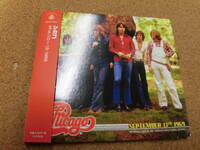 輸入盤CD シカゴ/セプテンバー13.1969（帯付）