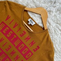 希少デザイン【ヴィヴィアンウエストウッド】半袖シャツ オーブ サイズ44(日本M相当) 夏向け Tシャツ Vivienne Westwood