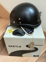 OCEANBEETLE オーシャンビートル PTR マットブラック XLサイズ　チンカップ黒 ヘルメット 