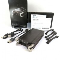 SONY ソニー ポータブルヘッドホンアンプ PHA-1 各種ケーブル シリコンベルト 説明書・外箱付 0518-052