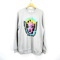 コムデギャルソンシャツ COMME des GARCONS SHIRT 24SS Andy Warhol アンディ ウォーホル クルーネック プリント スウェット FM-T002 XLグ