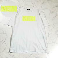 【極美品】FENDI フェンディ　ズッカロゴ　蛍光ワッペン　半袖Tシャツ