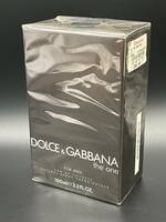 (6972)香水　DOLCE＆GABBANA/ドルチェ＆ガッバーナ THE ONE FOR MEN　EDT オードゥトワレット 100ml　未開封/現状品 