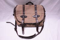 【Filson】Vintage Field Shoulder Bag／フィルソン フィールド ショルダー バッグ■タンカラー×ライトブラウンレザー