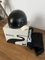 Beetle Helmet PTR Black ビートル ハーフヘルメット プロテクター XL 新品