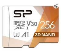 【即決1700円】SiliconPower 256GB MicroSDXC 本体のみ　ほぼ新品