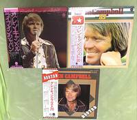 ◆ グレン・キャンベル LP 3枚セット ◆ GLEN CAMPBELL, BEST, LIVE IN JAPAN 