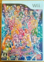 Wii Wiiソフト　プリキュアオールスターズ　ぜんいんしゅうごう☆レッツダンス！　バンダイ　任天堂