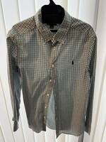 ボタンダウンシャツ ラルフローレン　ボーイズ　使用頻度一回　サイズ160/80 L(14〜16)チェックシャツ 長袖シャツ 