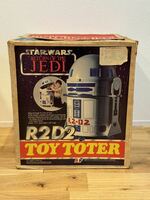 R2-D2 TOYTOTER おもちゃ箱　ジェダイの帰還　当時物　1983 STARWSRS