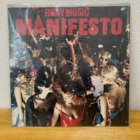 Roxy Music Manifesto LP レコード 