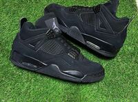 美品！Nike Air Jordan 4 Black CatブラックキャットAIR JORDAN 