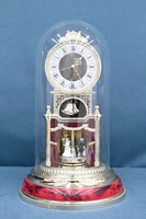 GQ422 CITIZEN シチズン クォーツ式 ガラスドーム 置時計 回転振り子 置き時計