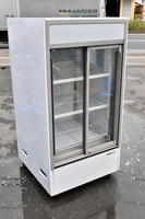 EQ03 サンヨー SANYO 業務用 冷蔵ショーケース スライド扉 112L 厨房機器