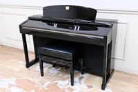 BP08 上級機 塗装ピアノ仕上げ 光沢仕上げ 黒鏡面艶出仕上 ヤマハ 電子ピアノ クラビノーバ CLP-170PE 88鍵盤 3本ペダル 昇降椅子付