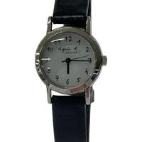 agnes b. アニエスベー V117-0AT0 腕時計/ホワイト×ブラック レディース
