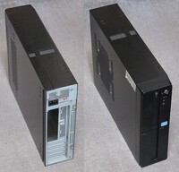 Micro-ATX スリムケース AOPEN H360C-300