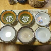 ストーンウェア日本製スープ皿取り合わせ６枚